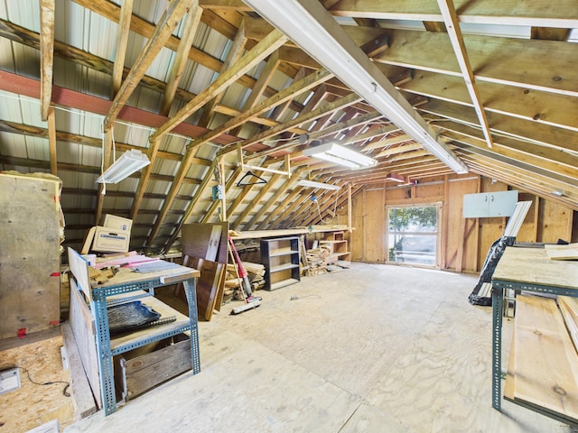 827 Little Madawaska Lake Rd, Westmanland, ME 04783 - view of attic