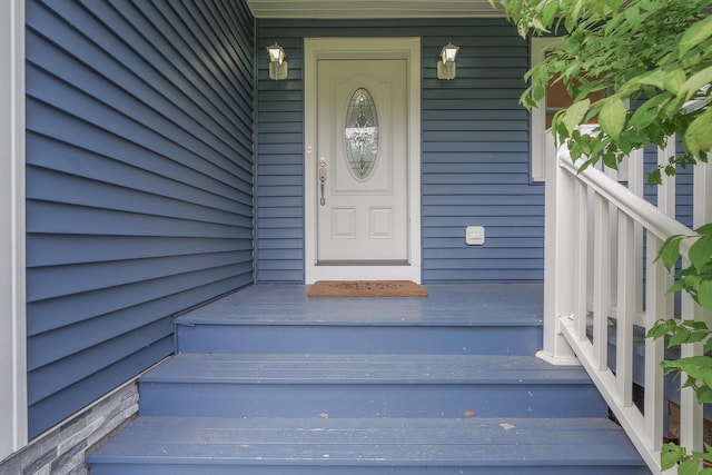 view of entrance to property