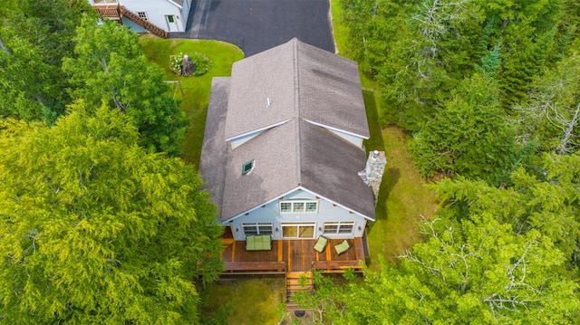 aerial view