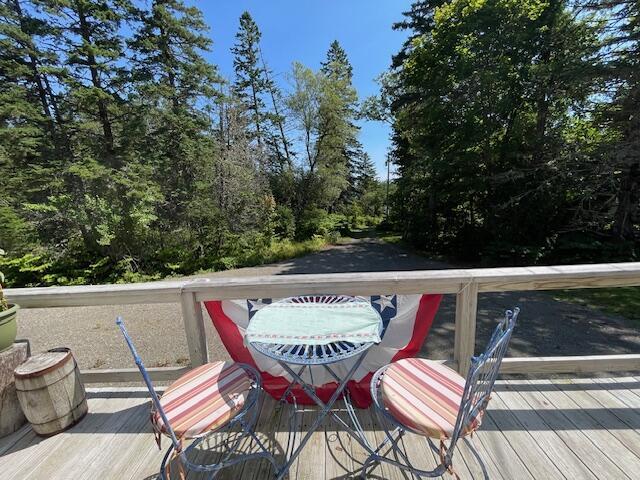 11 Sardine Way, Lubec, ME 04652 - view of deck