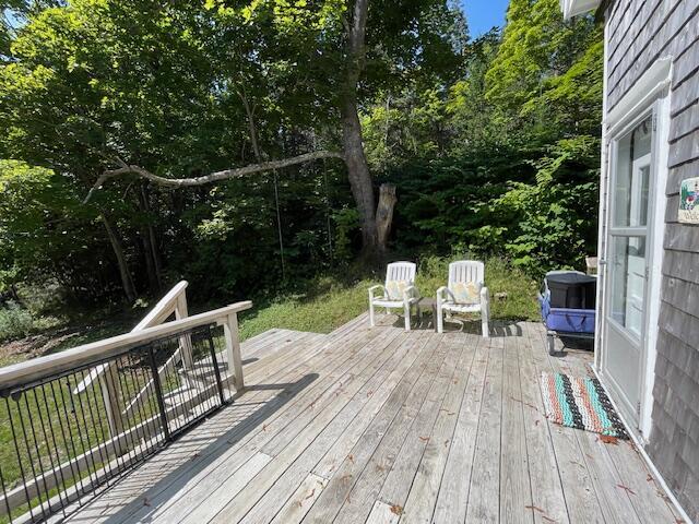 11 Sardine Way, Lubec, ME 04652 - view of wooden terrace