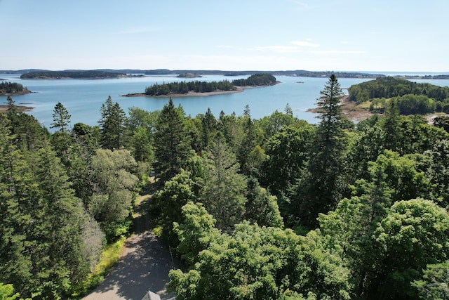 11 Sardine Way, Lubec, ME 04652 - bird's eye view featuring a water view