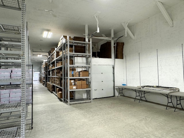 view of storage room