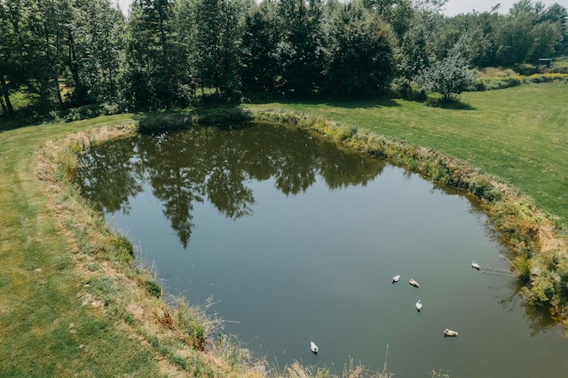 property view of water