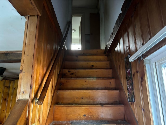 view of staircase