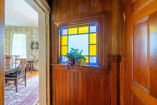 292300 Main Rd, Islesboro, ME 04848 - room details with wallpapered walls