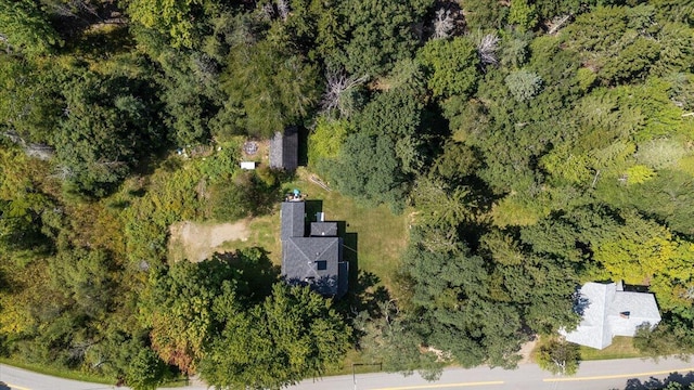 292300 Main Rd, Islesboro, ME 04848 - drone / aerial view with a view of trees