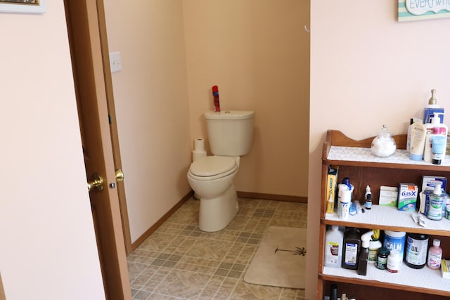 bathroom with toilet