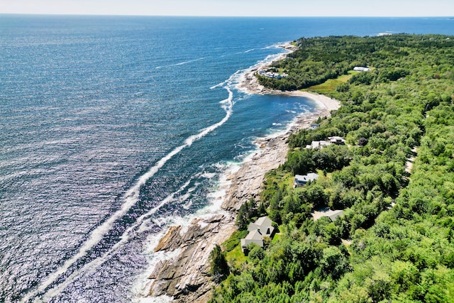41 Sandpiper Ln, Bristol, ME 04539 - aerial view featuring a water view