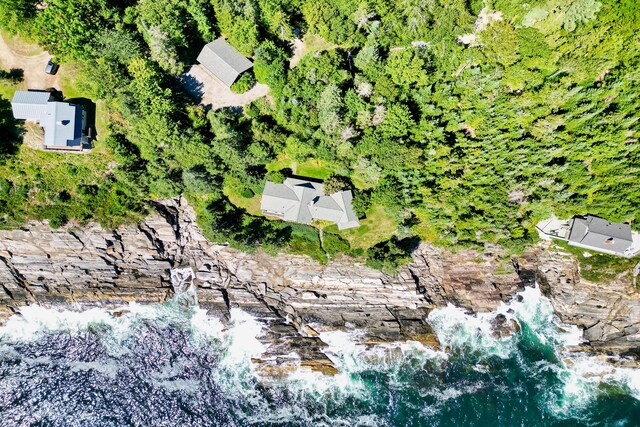 41 Sandpiper Ln, Bristol, ME 04539 - birds eye view of property