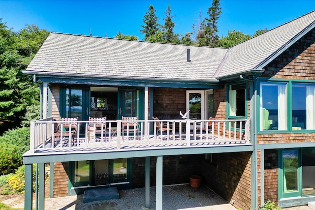 41 Sandpiper Ln, Bristol, ME 04539 - view of rear view of house