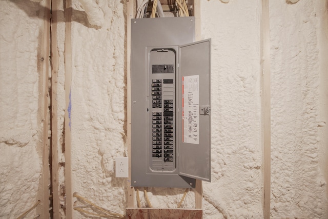 utilities with electric panel