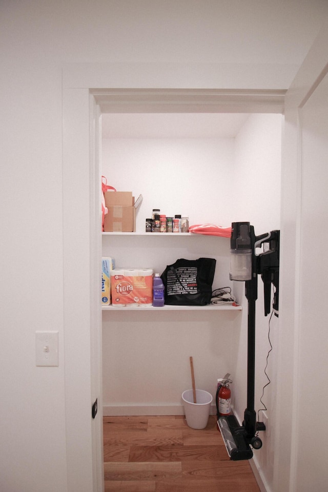 view of pantry