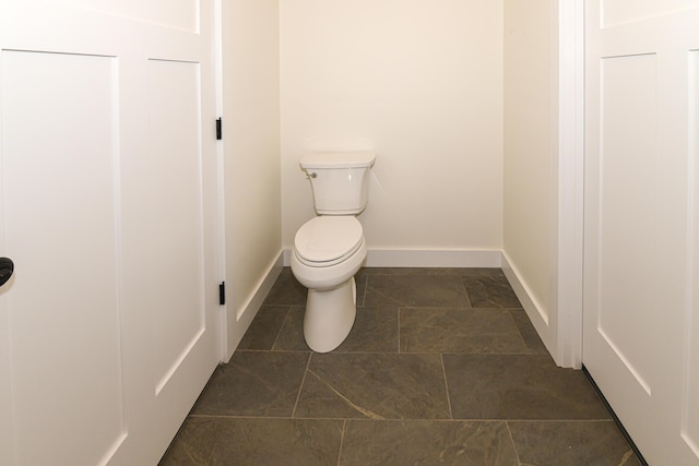 48 Harmony Row, Bethel, ME 04217 - bathroom with toilet and baseboards