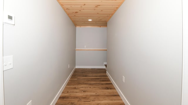 48 Harmony Row, Bethel, ME 04217 - hall with wood finished floors and recessed lighting