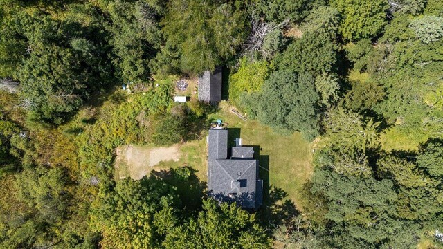 292300 Main Rd, Islesboro, ME 04848 - birds eye view of property featuring a view of trees