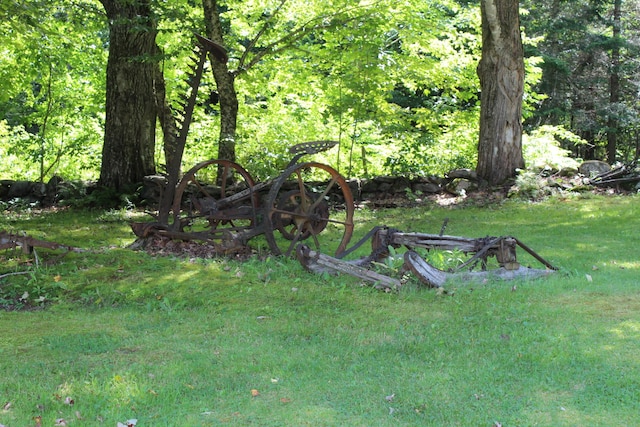 243 Lang Hill Hwy, Brooks, ME 04921 - view of grassy yard
