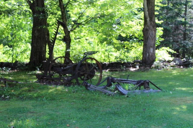 243 Lang Hill Hwy, Brooks, ME 04921 - view of grassy yard