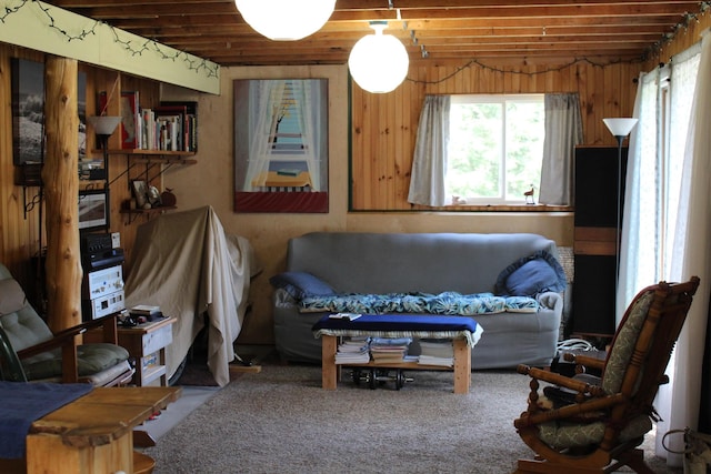 243 Lang Hill Hwy, Brooks, ME 04921 - living room with healthy amount of natural light
