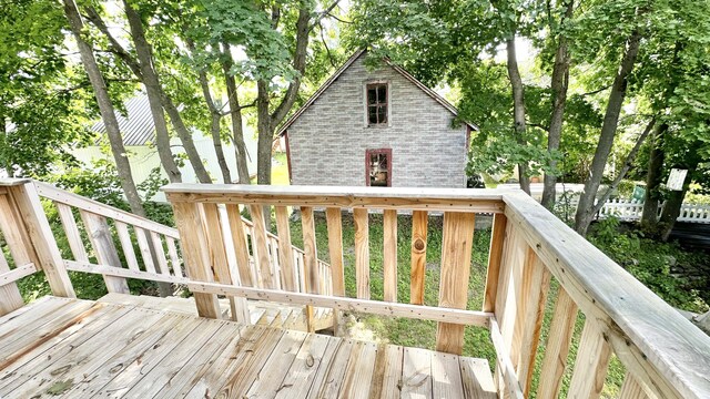 view of deck