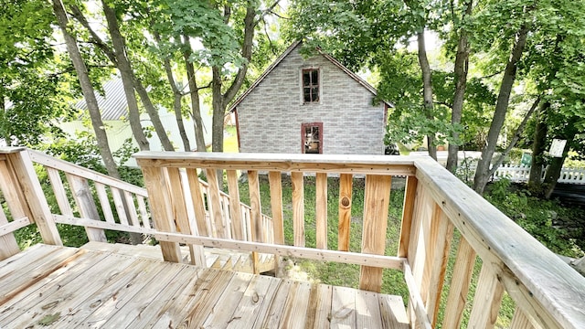 120 Knox St, Millinocket, ME 04462 - view of deck