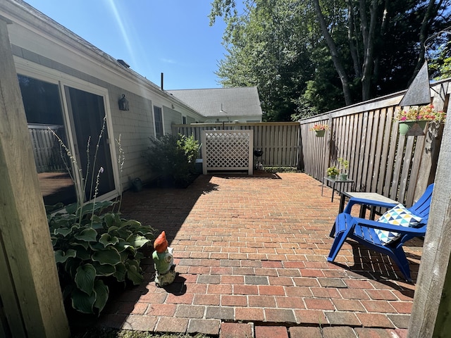 view of patio / terrace