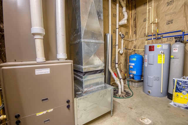 utilities with water heater