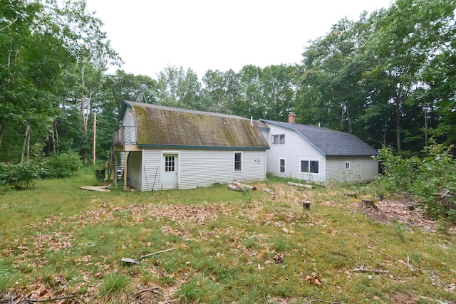 view of rear view of house