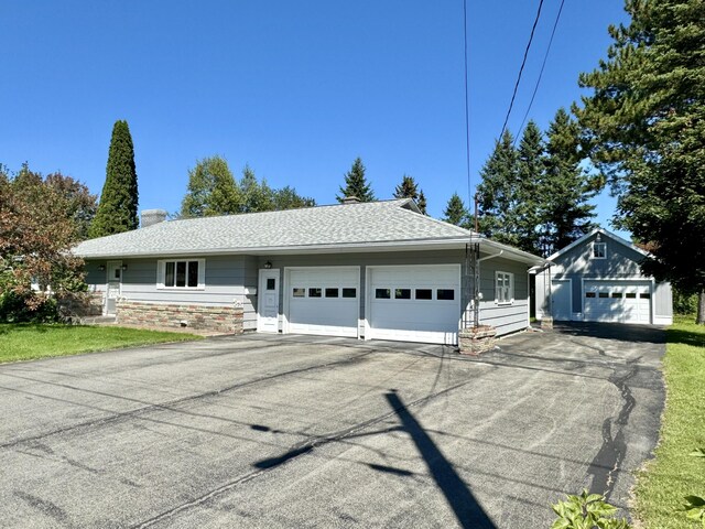 view of ranch-style house