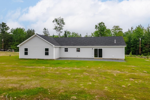 268 Merrill Rd, Levant, ME 04456 - rear view of house featuring a yard