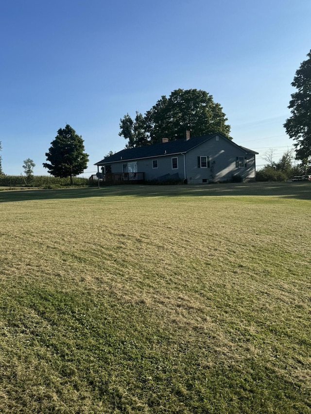 265 Main Rd, Bradford, ME 04410 - view of yard