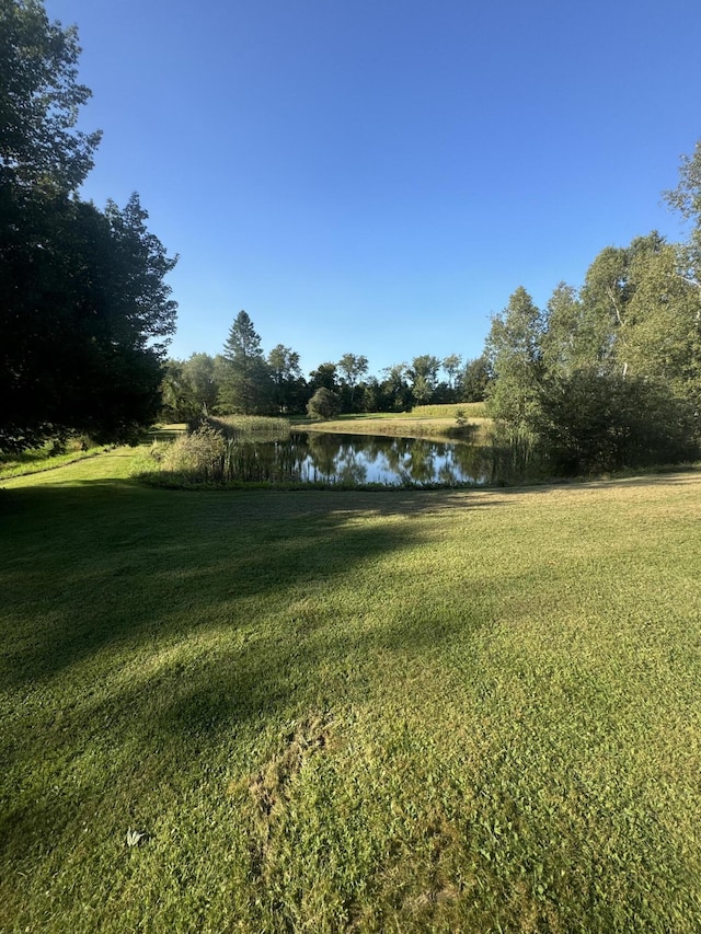 265 Main Rd, Bradford, ME 04410 - view of yard with a water view