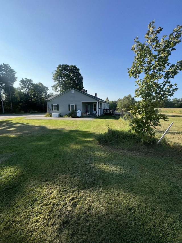 265 Main Rd, Bradford, ME 04410 - view of yard