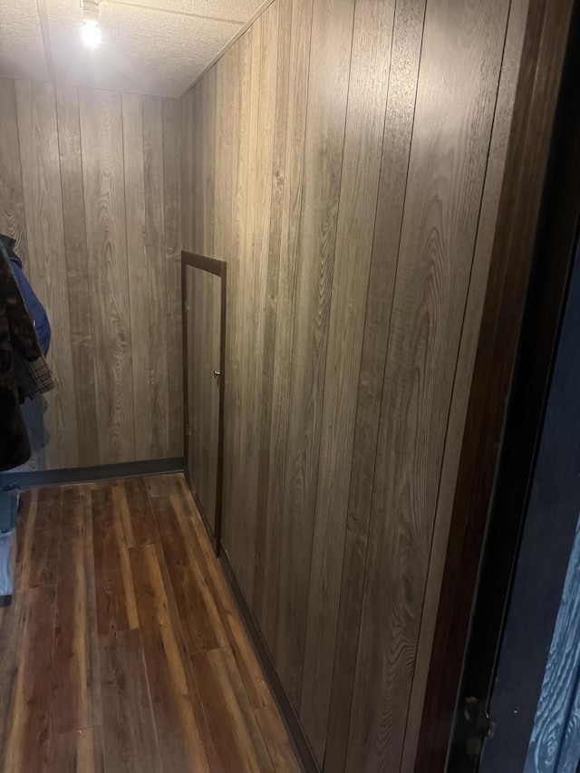 265 Main Rd, Bradford, ME 04410 - interior space featuring wood walls and wood finished floors