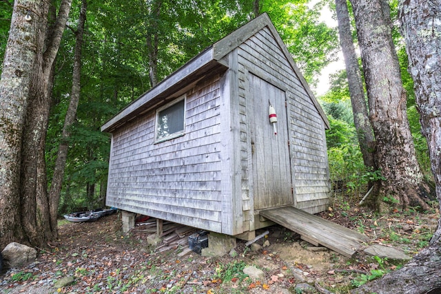 39 Simmons Ln, Friendship, ME 04547 - view of shed