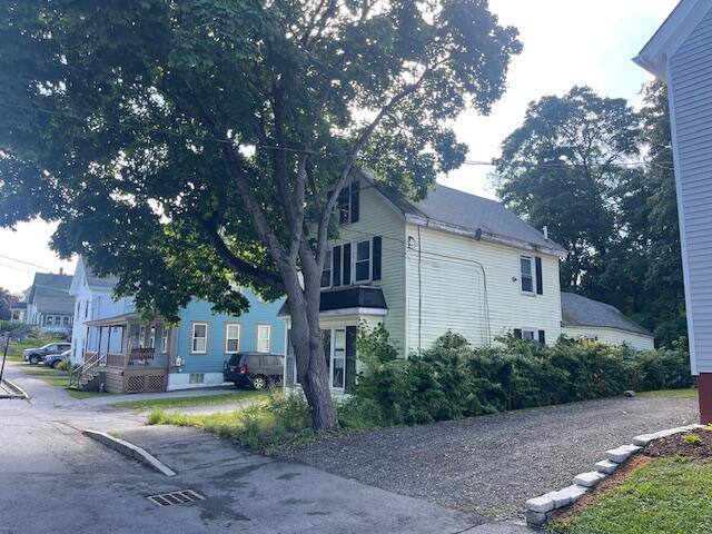 view of home's exterior with a residential view