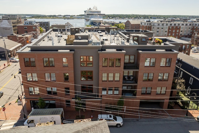 view of property with a view of city