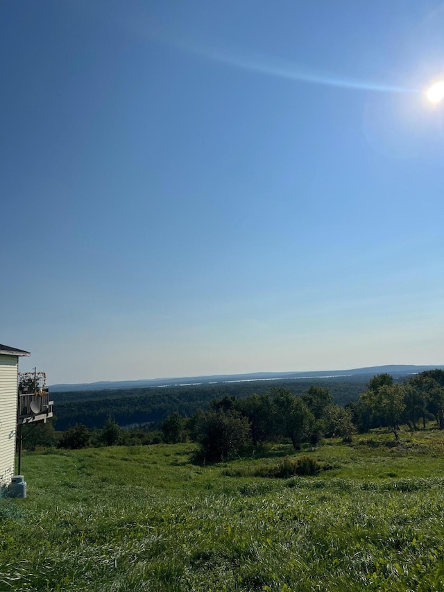 exterior space featuring a rural view