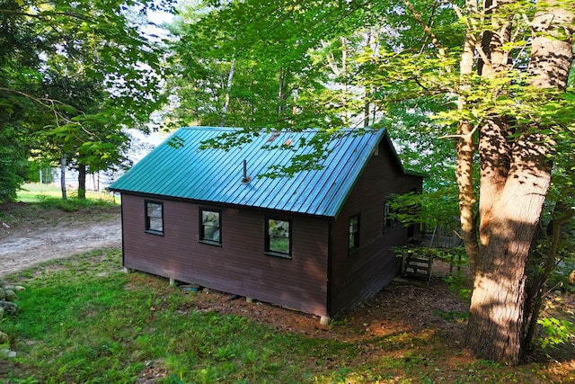 view of outdoor structure