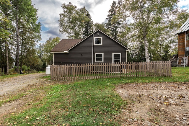 view of property exterior