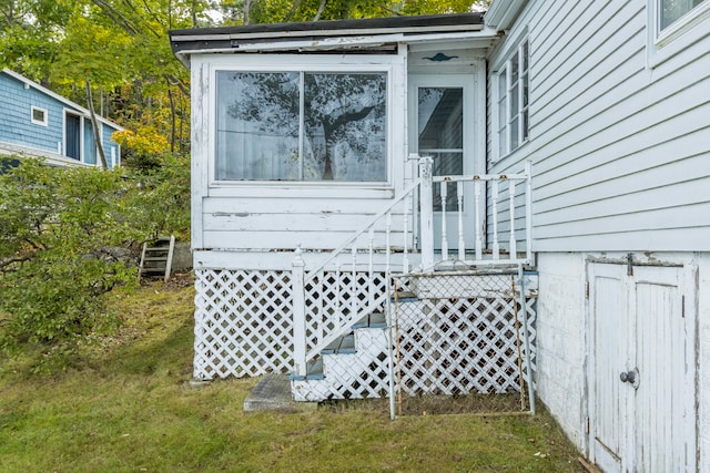 view of home's exterior