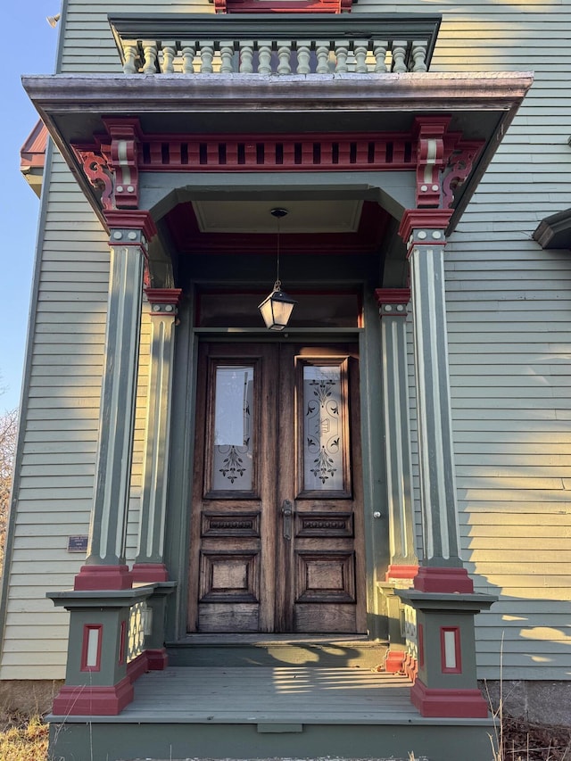 view of property entrance