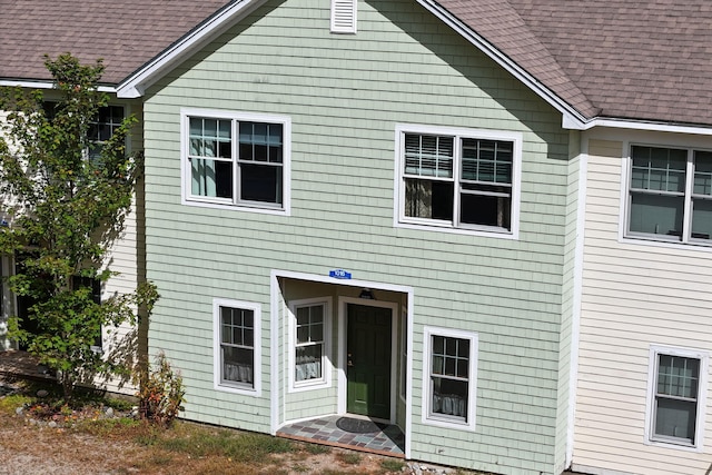 view of rear view of house