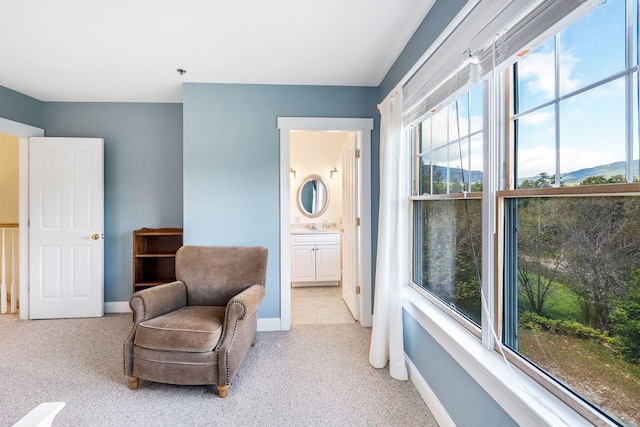 view of sitting room