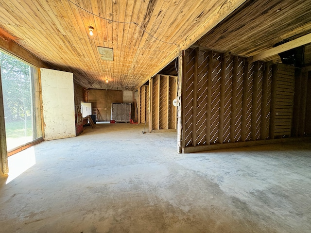 interior space with plenty of natural light