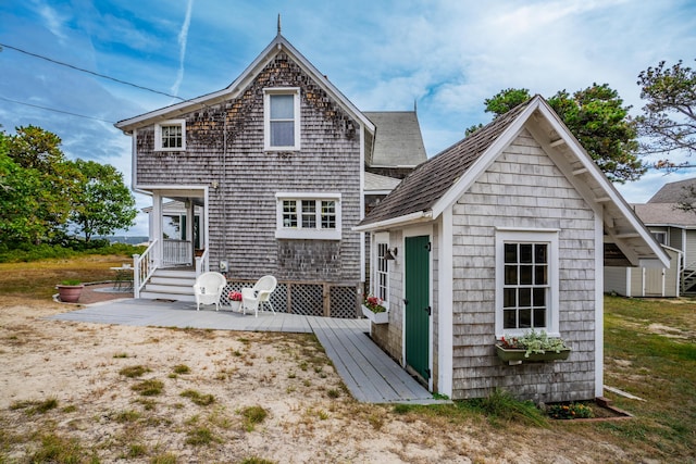 view of rear view of house