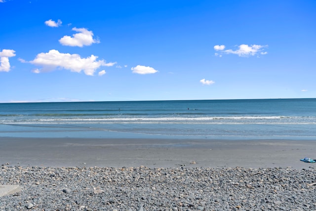 water view featuring a view of the beach