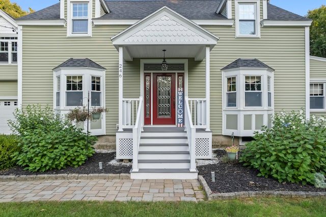 view of entrance to property