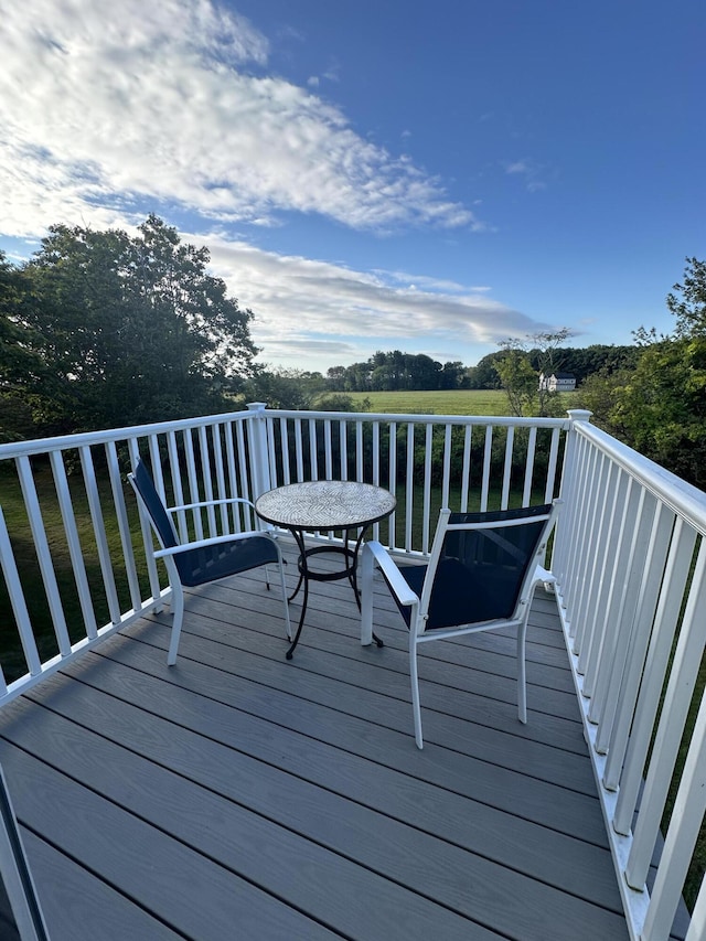 view of deck