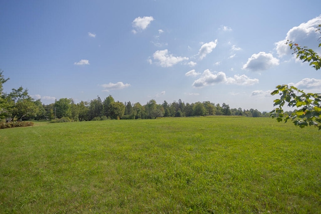 exterior space featuring a rural view